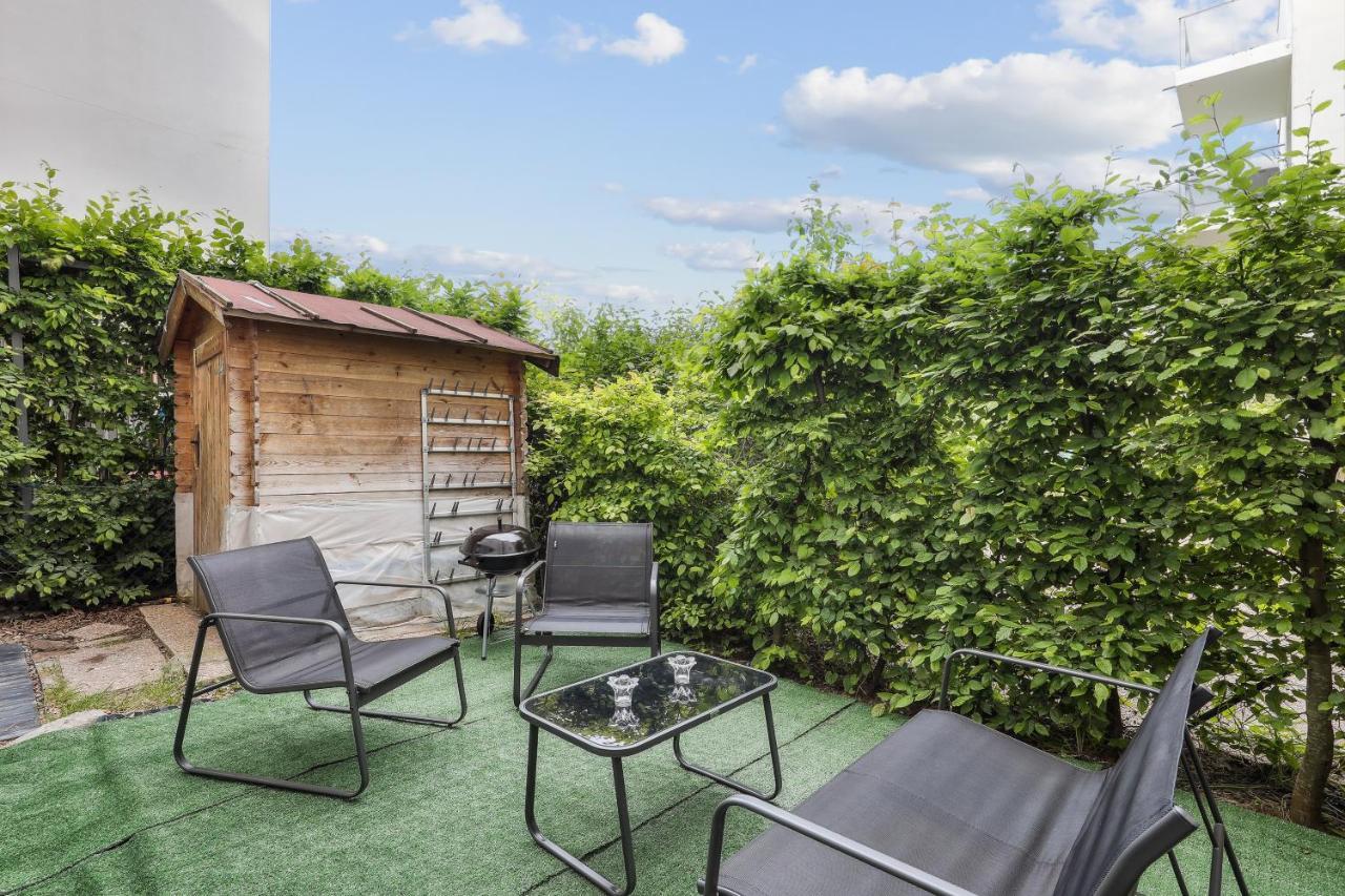 Apart-Chic-Les-Ulis With Balcon, Terrasse And Parking Лез Улис Екстериор снимка