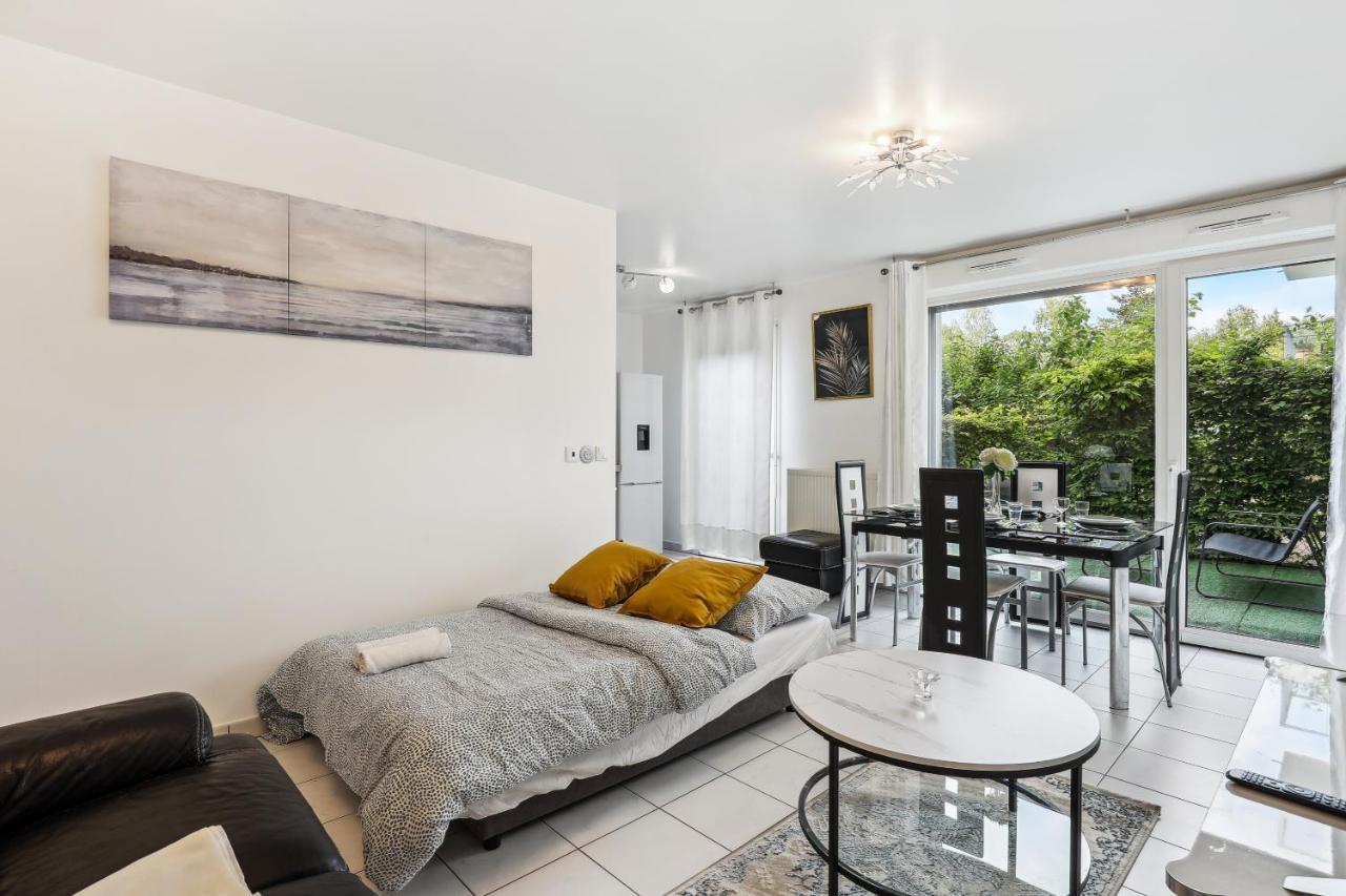 Apart-Chic-Les-Ulis With Balcon, Terrasse And Parking Лез Улис Екстериор снимка